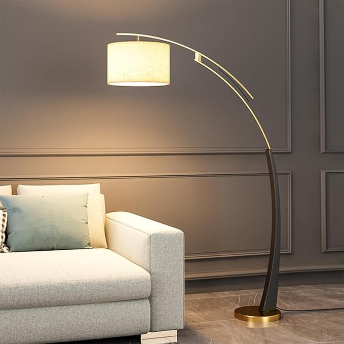 Nordic Fishing Floor Lamp Modern Family Living Room Beside The Sofa Creative LED Decorative Standing Light (Y) - Bloomnest
