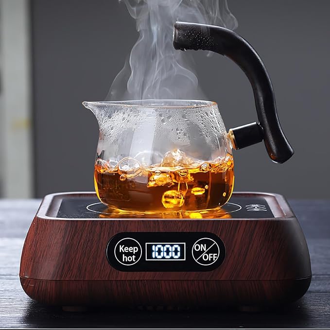 Semi Automatic Tea Set, Lazy Kungfu Tea Set, Lazy Kung Fu Drip Teapot, Magnetic Tea Pot With Magnetic Ball, Heat Resistant Gongfu Glass Teapot Set, Gift For Fathers Day, Thanksgiving Birthdays - Bloomnest