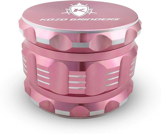 2.5 Inch Grinder Mills, Aluminum (Rose Gold) - Bloomnest