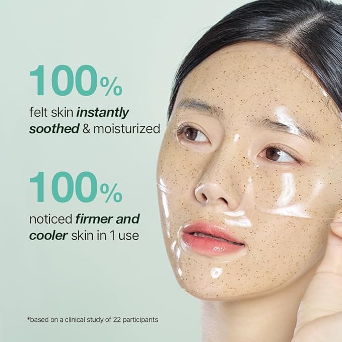NDP Collagen Cica Cooling Hydro Mask – World’s First Freeze-Ready Hydrogel Face Mask with 55,000Da Vegan Collagen, Real Mugwort & Centella – Korean Mask for Sensitive Skin (36g x 4ea) - Bloomnest