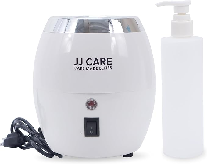 JJ CARE Lotion Warmer and Massage Oil Warmer Includes 300ml Pump Bottle, Electric Lotion Warmer Dispenser Heated, Cream & Lube Warmer Dispenser for Home, Spa, Beauty Salon & Barber Shops - Bloomnest