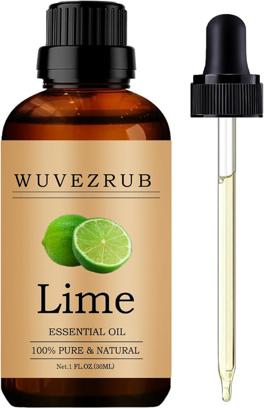 Lime Essential Oils, 30ML Pure and Natural Essential Oil for Aromatherapy Diffuser - Lime /1 Fl Oz - Bloomnest