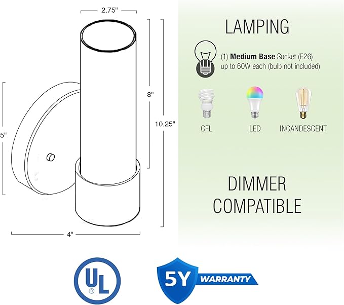 Kira Home Sol 10" Modern Wall Sconce with Frosted Glass Shade, for Bathroom/Vanity, Cool Brass Finish, 2-Pack - Bloomnest