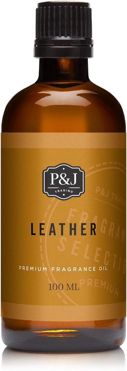 P&J Trading - Leather Scented Oil 100ml - Fragrance Oil for Candle Making, Soap Making, Diffuser Oil - Bloomnest