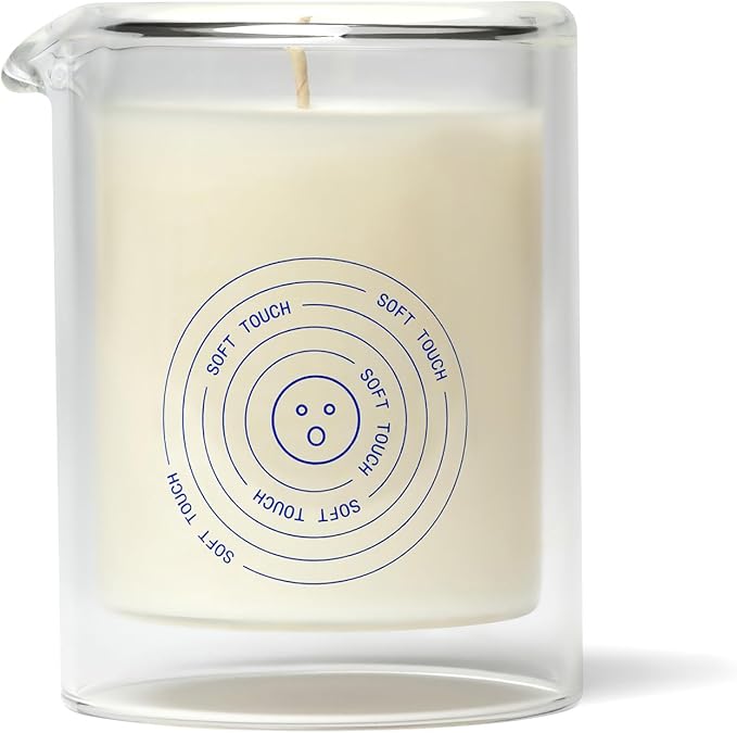 Dame Products Massage Oil Candle - Plant-Based with Kava Kava - Moisturizing and Relaxing - Soft Touch Scent - Bloomnest