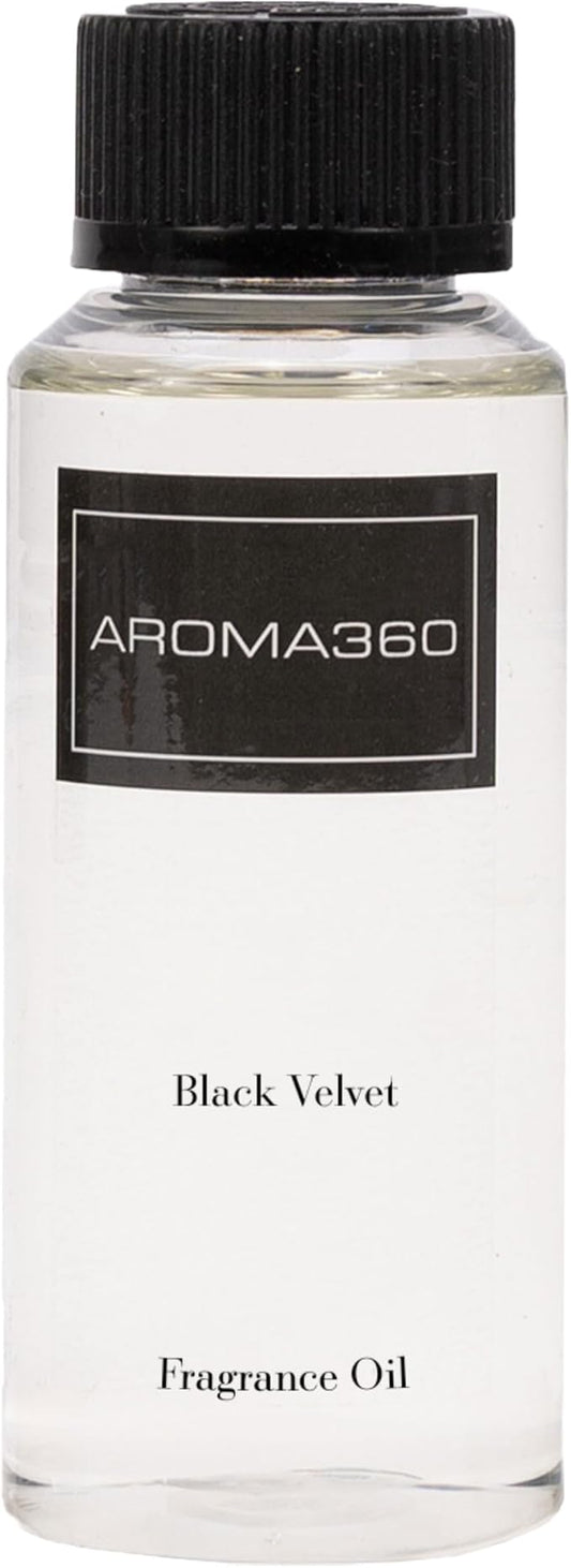 Aroma360 - Black Velvet Oil Blend - Aromatherapy Essential Fragrance Oil - Sandalwood, Warm Virginia Cedar & Beautiful Iris - 120ML 4.1 Fl oz - Bloomnest
