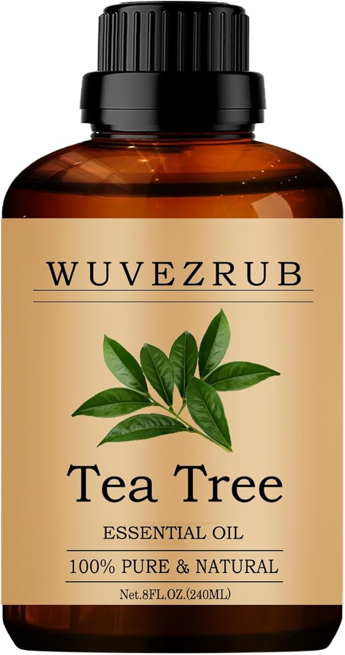 Tea Tree Essential Oils, 240ML 100% Pure and Natural Essential Oil for Aromatherapy Diffuser - Tea Tree /8 Fl Oz - Bloomnest