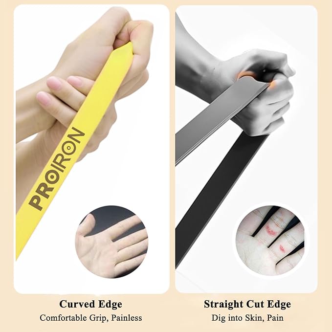 PROIRON Resistance Bands Pull Up Assistance Bands Comfortable Anti-Slip Exercise Bands for Pull up Dip Squat Gym Workout Physical Therapy Stretch Bands for Men & Women - Length 82inch（208cm） - Bloomnest