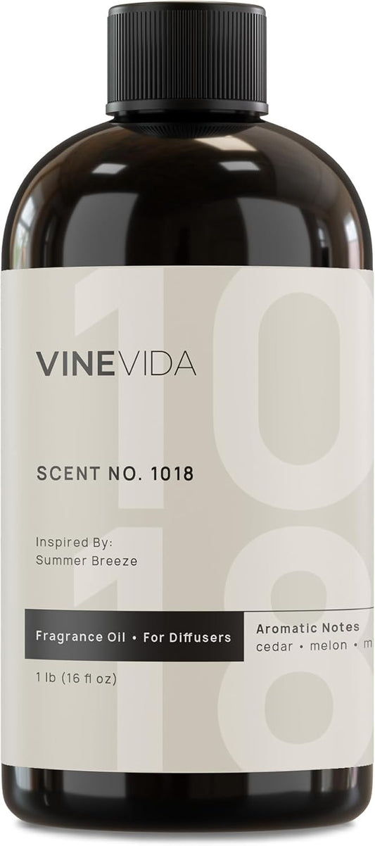 VINEVIDA (16oz) Hotel Fragrance Collection Diffuser Oil - Hotel Scents Diffusers for Home - Cold Air Diffuser Oil - Hotel Scent Essential Oil - Scent No.1018 Inspired by Ritz Carlton Hotel