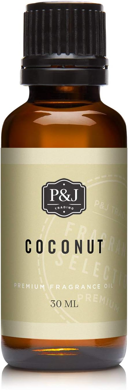 P&J Trading - Coconut Scented Oil 30ml - Fragrance Oil for Candle Making, Soap Making, Diffuser Oil - Bloomnest