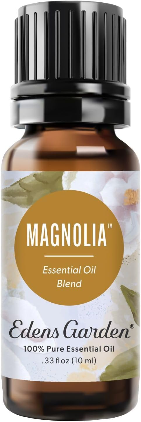 Edens Garden Magnolia Essential Oil Blend – 100% Pure Therapeutic Grade Aromatherapy, Toxin-Free, Clean & Natural, Best for Diffuser & Skin, Floral Scented Candles & Soap Making 10 ml (.33 fl oz) EdensGarden