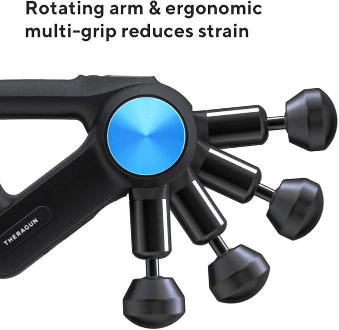TheraGun Pro Handheld Deep Tissue Massage Gun - Bluetooth Percussion Massage Gun & Personal Massager for Pain Relief & Circulation in Neck, Back, Leg, Shoulder and Body (Black - 4th Gen) - Bloomnest