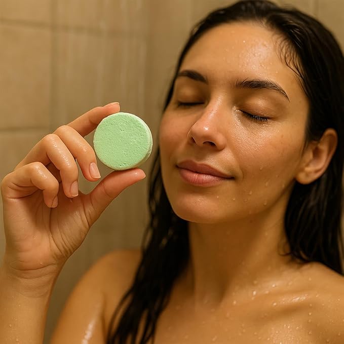 Kumuda Essentials Shower Steamers Pack of 15 Eucalyptus and Mint Aromatherapy Tablets Gift for Women, Birthday, Anniversary (30g Each) - Bloomnest