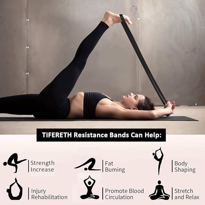 Pull-Up Bands - Resistance Bands for Women's Workout - Perfect for Gym & Home - Bloomnest