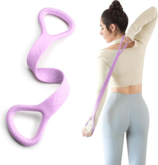 Figure 8 Resistance Band, Resistance Bands for Working Out Chest Arm and Shoulder Stretch Exercise Equipment for Yoga, Pilates, Stretching Daily Training is Easy to Carry - Bloomnest