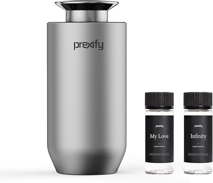 Smart Car Aroma Diffuser ‐ USB Rechargeable, 3 Intensity Modes, Long-Lasting Aroma, Travel Friendly - Bloomnest