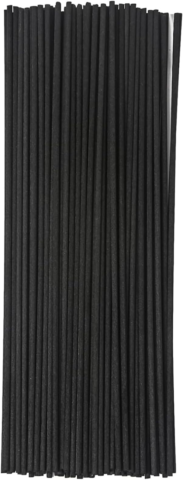 Pack of 100 Black Rattan Reed Sticks,Reed Diffuser Sticks Replacement Rattan Refill Sticks (Black) - Bloomnest