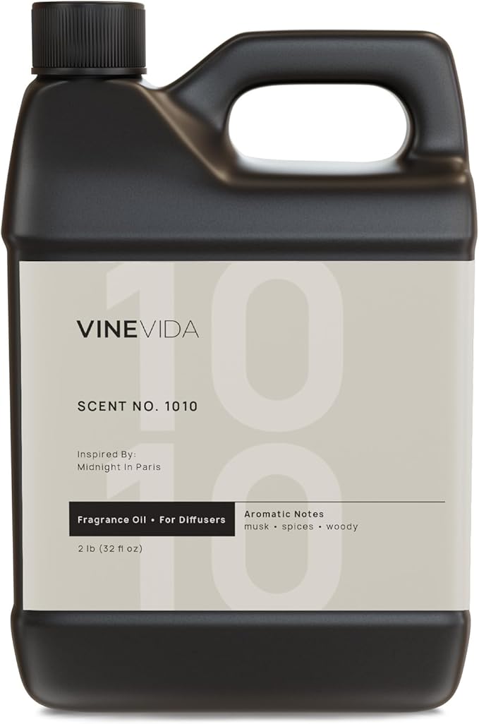 VINEVIDA (32oz) Hotel Fragrance Collection Diffuser Oil - Scents for Home - Cold Air Essential Oil - No.1010 Inspired by Hotel Costes VINEVIDA