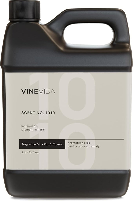 VINEVIDA (32oz) Hotel Fragrance Collection Diffuser Oil - Scents for Home - Cold Air Essential Oil - No.1010 Inspired by Hotel Costes VINEVIDA