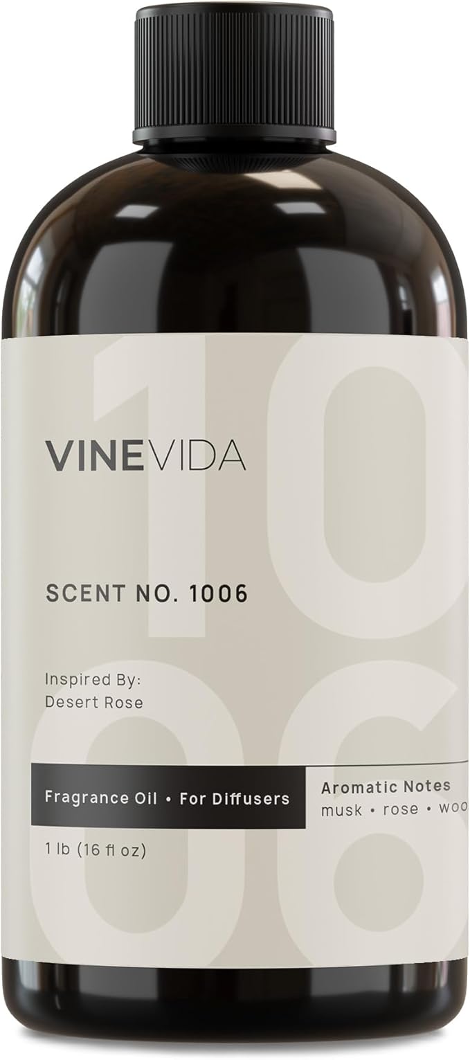 VINEVIDA (16oz) Hotel Fragrance Collection Diffuser Oil - Hotel Scents Diffusers for Home - Cold Air Diffuser Oil - Hotel Scent Essential Oil - Scent No.1006 Inspired by Fairmont Hotels VINEVIDA