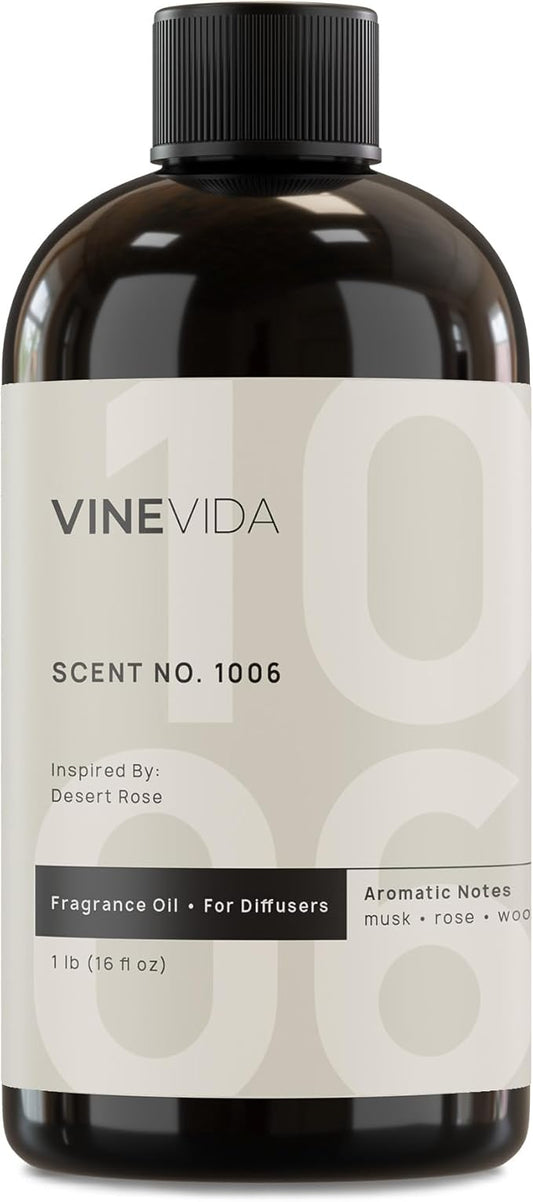 VINEVIDA (16oz) Hotel Fragrance Collection Diffuser Oil - Hotel Scents Diffusers for Home - Cold Air Diffuser Oil - Hotel Scent Essential Oil - Scent No.1006 Inspired by Fairmont Hotels VINEVIDA