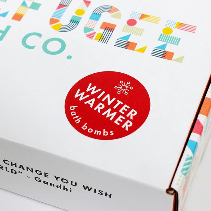 Variety Pack Bath Bombs, Winter Warmer Set, 2.5 oz, Support Refugee Employment in The USA - Bloomnest