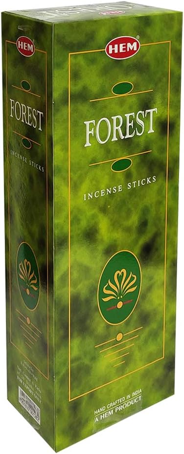 TRUMIRI Forest Incense Sticks & Holder Bundle: 120pcs (6x20) in 1 Box