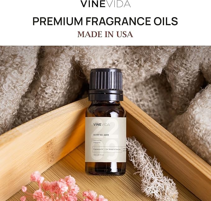 VINEVIDA [Set of 8] Chic Scents for Candle Making, Made in USA Candle Fragrance Oil, Soap Making Essential Oils, Diffuser Oil Scents - Bloomnest
