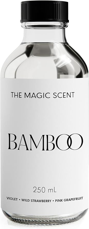 The Magic Scent Bamboo Diffuser Oil - Hotel & Home Luxury Scents Inspired by The Four Seasons, Bora Bora - Diffuser Oil Scents for Home Designed for Use in All Diffusers - 8.5 fl oz, 250 mL - Bloomnest