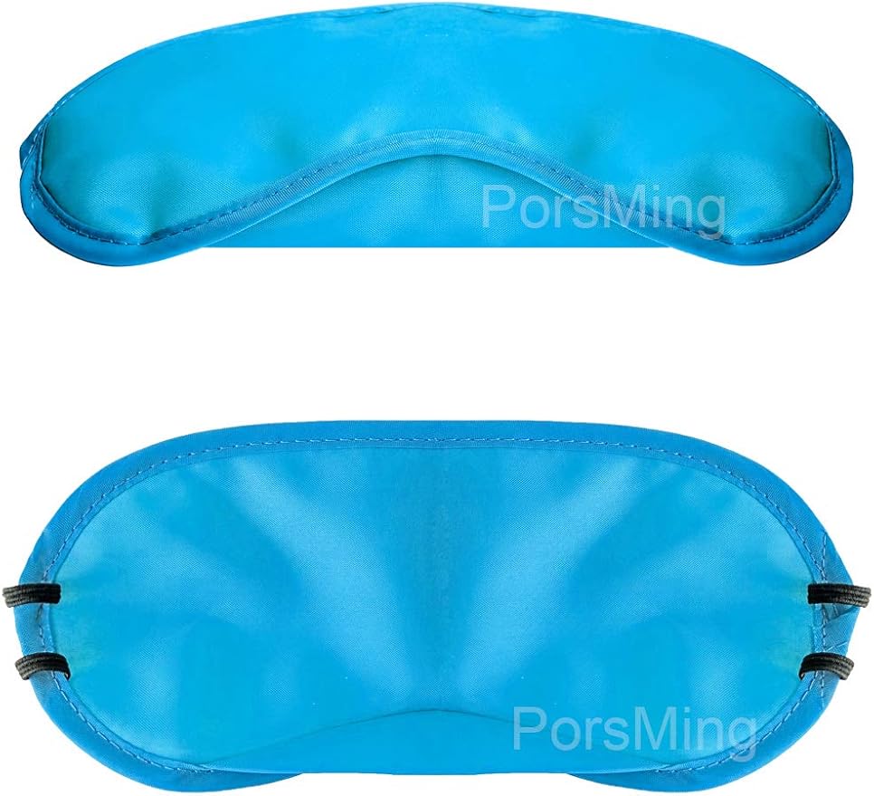 Eye Mask Sleep Masks Pack of 144 PorsMing Sleeping Mask Blindfold Eye Cover Team Building Games Party with Nose Pad and Adjustable Strap for Women Men Kids 4 Layers Colors (18 Color 144 Pieces) - Bloomnest
