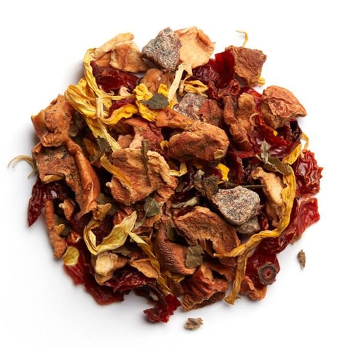 Palais des Thés - French Garden - Herbal Caffeine-Free Tea with Pear & Blackberry - Premium Tea Bags, Serves 15 Cups - Bloomnest