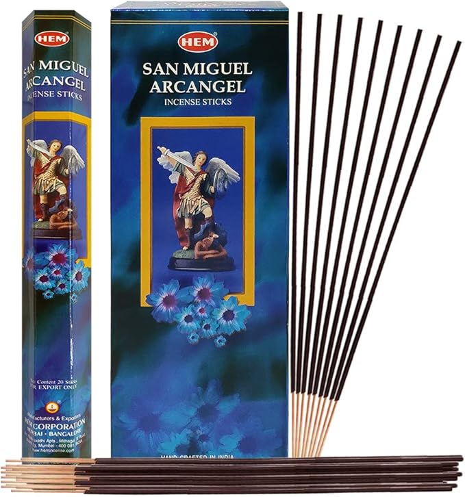 San Miguel Incense Sticks and Incense Stick Holder Bundle Insence Insense Hem Incense Sticks TRUMIRI