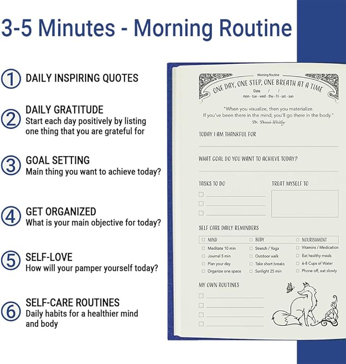 Gratitude Journal for Women with Guided Daily Prompts, Goal Setting & Habit Tracker—90-Day Mindfulness & Self-Care Journal with Relaxing Coloring Pages for Mood, Mindset & Sobriety Support (Hardcover)