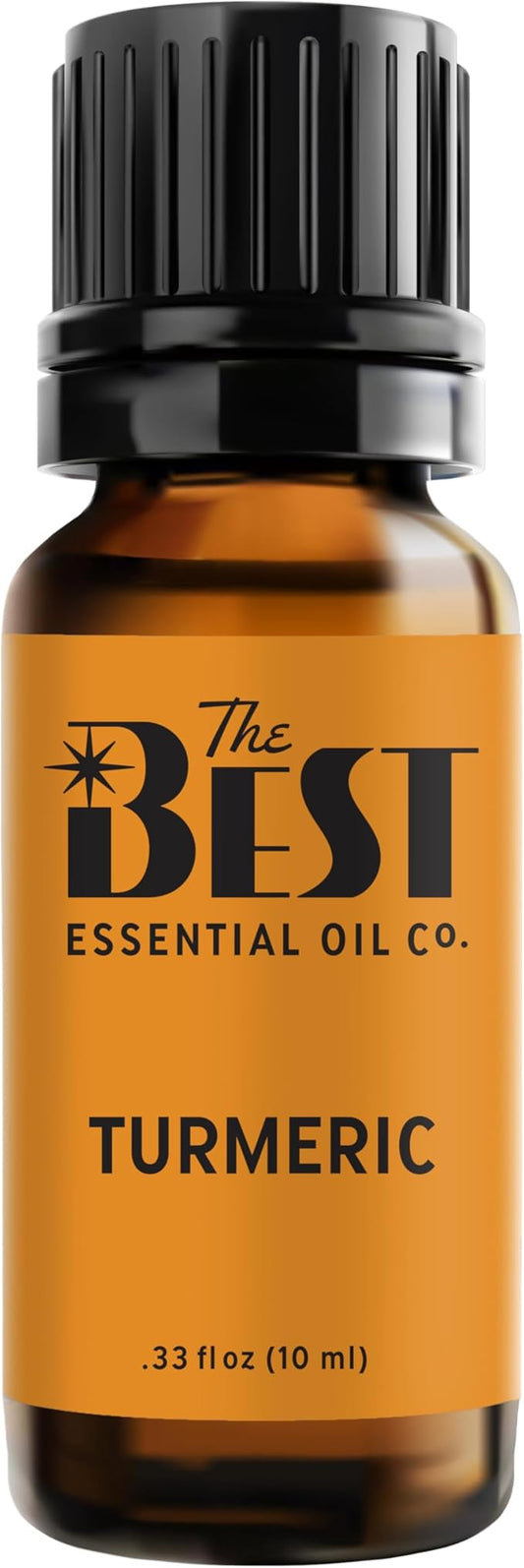 The Best Turmeric Essential Oil Premium Grade- 100% Pure & Natural for Aromatherapy, Diffuser, Spa, Massage, Air Freshener- 10 ml (.33 fl oz) - Bloomnest