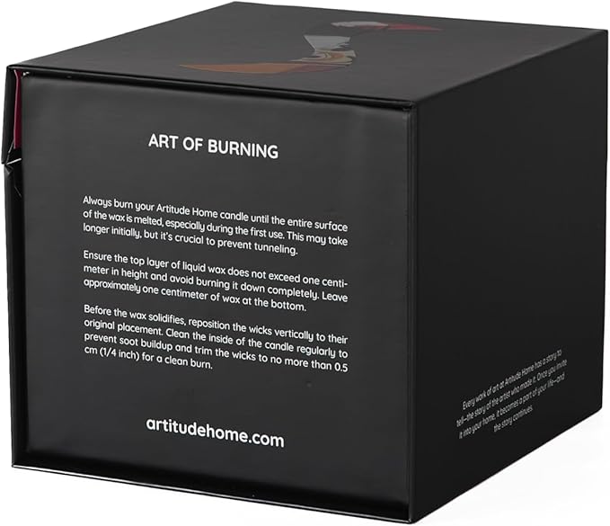 Scented Candle | Eco-Friendly Soy Blend Wax | Luxury Candles | Perfect for Gifting | Perfect for Home Décor | 14oz | 10cm Tall | Approx Burn Time - 80 Hours (Bella Ciao, 10cm) - Bloomnest