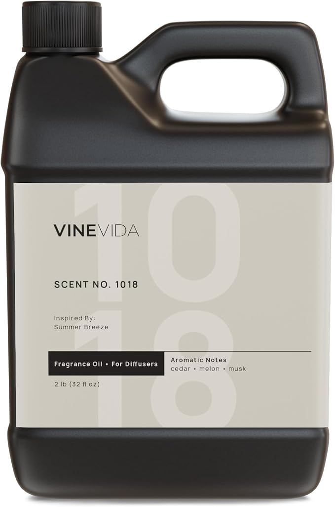 VINEVIDA (32oz) Hotel Fragrance Collection Diffuser Oil - Cold Air Diffuser for Home - Scent No.1018 Inspired by Ritz Carlton VINEVIDA