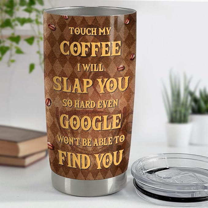 SANDJEST Personalized Black Cat Tumbler Funny Coffee 20oz 30oz Tumblers with Lid Gift for Women Girl Daughter Sister Mom Cat Lovers Christmas Birthday - Bloomnest