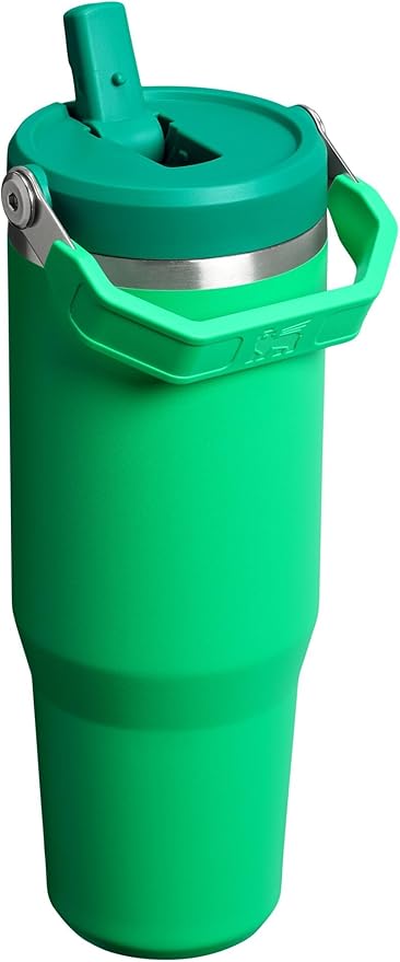 Stanley IceFlow 2.0 Flip Straw Tumbler with Handle 30 oz | Twist On Lid and Flip Up Straw | Leak Resistant Water Bottle | Insulated Stainless Steel | BPA-Free | Meadow - Bloomnest