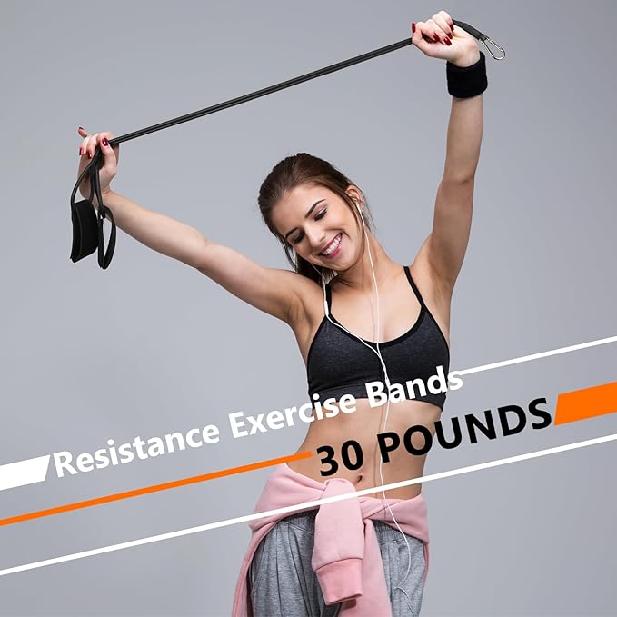 Zomiboo Baseball Bands Sports Resistance Exercise Bands Arm Strength Training Softball Baseball Pitching Training Workout Equipment for Youth Adult - Bloomnest