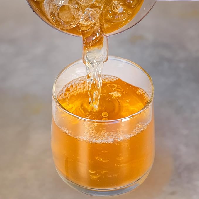 IntegriTEA Green Mango Flavored Green Tea, 6 Organic Unsweetened Iced Tea Bags, 6 Gallons, Hot or Cold Brew, Fairly & Sustainably Sourced - Bloomnest