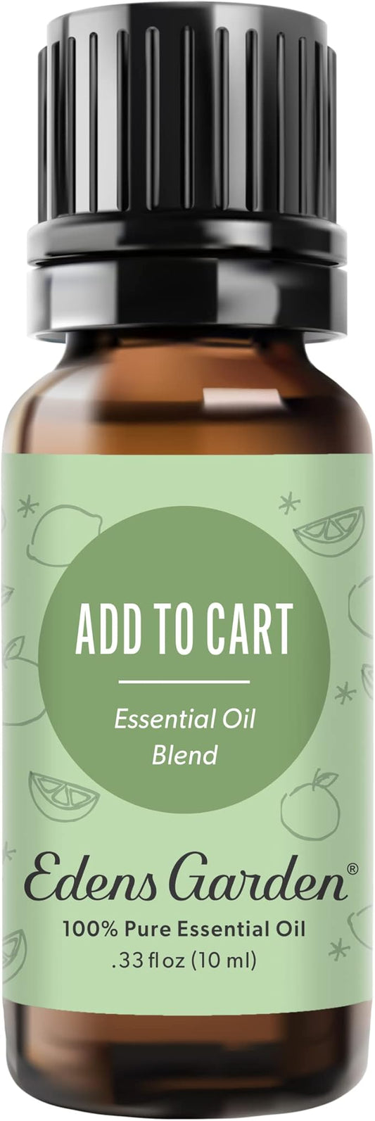 Edens Garden Add to Cart Essential Oil Blend- 100% Pure Premium Grade, Undiluted, Natural, Therapeutic, Aromatherapy, The Best for Diffusing, Candle, Laundry, Humidifier 10 ml (.33 fl oz) - Bloomnest