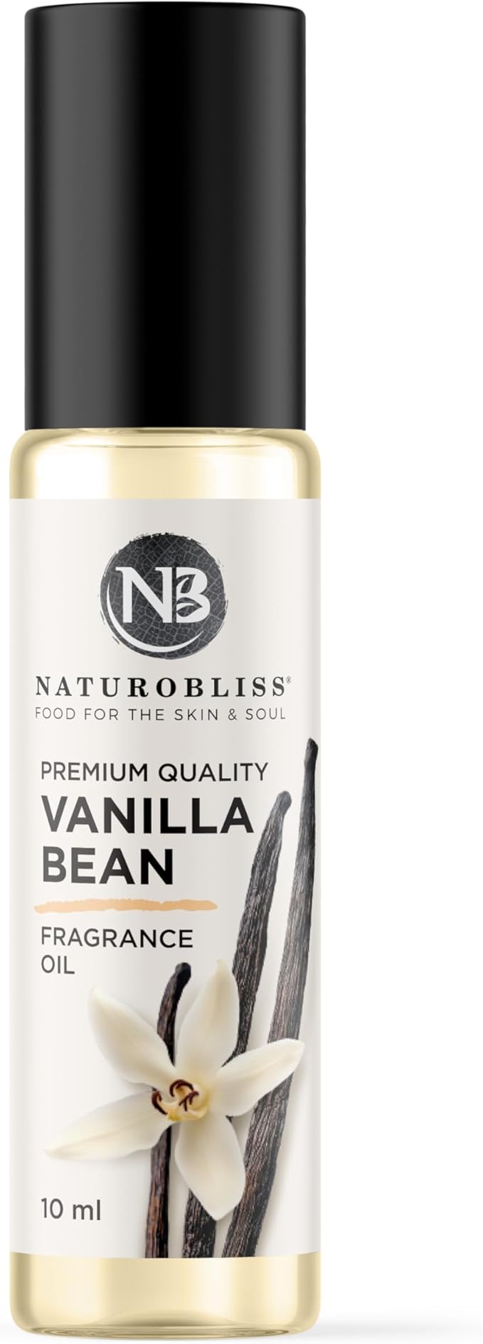 NaturoBliss Vanilla Perfume, Fragrance Oil Roll On 10 ml - Bloomnest