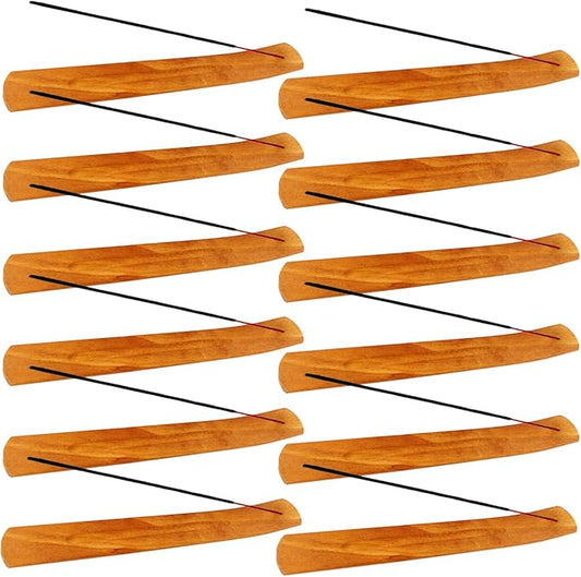 RONYOUNG 12PCS Incense Sticks Holder Incense Burner Ash Catcher, 9.8 Inches Long - Bloomnest