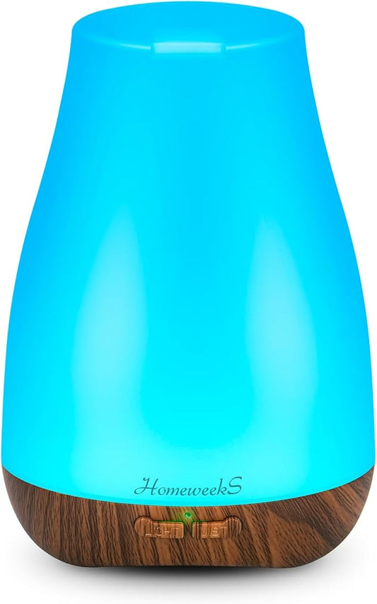 Aromatherapy Essential Oil Diffuser for Room: Air Humidifier Aroma Scent Cool Mist Diffusers Colorful Light Cute Mini Small Waterless Auto Off Ultrasonic for Home Bedroom - Bloomnest