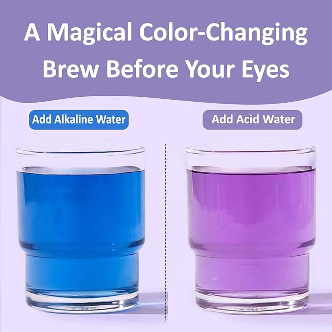Ovikaso Tea, Butterfly Pea Flower Tea, 3.53 oz (300+ Cups), 100% Natural, Non-GMO, No Caffeine, Brew Hot or Iced tea, Baking, Cocktail, Herbal Tea - Bloomnest
