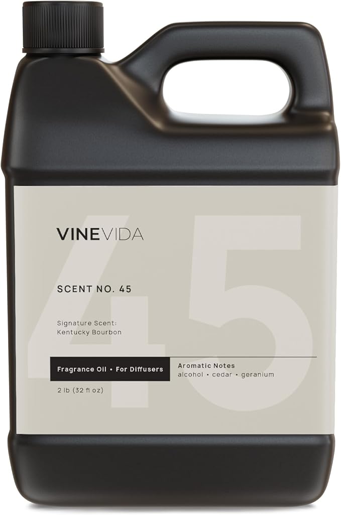 VINEVIDA [32 Fl Oz] Kentucky Bourbon Fragrance Oil for Cold Air Diffusers, Essential Oils for Diffuser Oil Refill & Air Freshener Room Spray - Bloomnest