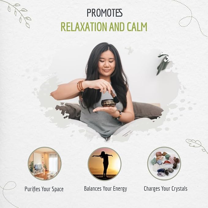 Tibetan Singing Bowl Set with Fabric Gift Case - Sound Bowl Meditation Set - Meditation Bowl - Handcrafted in Nepal - Sound Healing Instrument - For Sound Bath, Reiki Supplies, Meditation Accessories