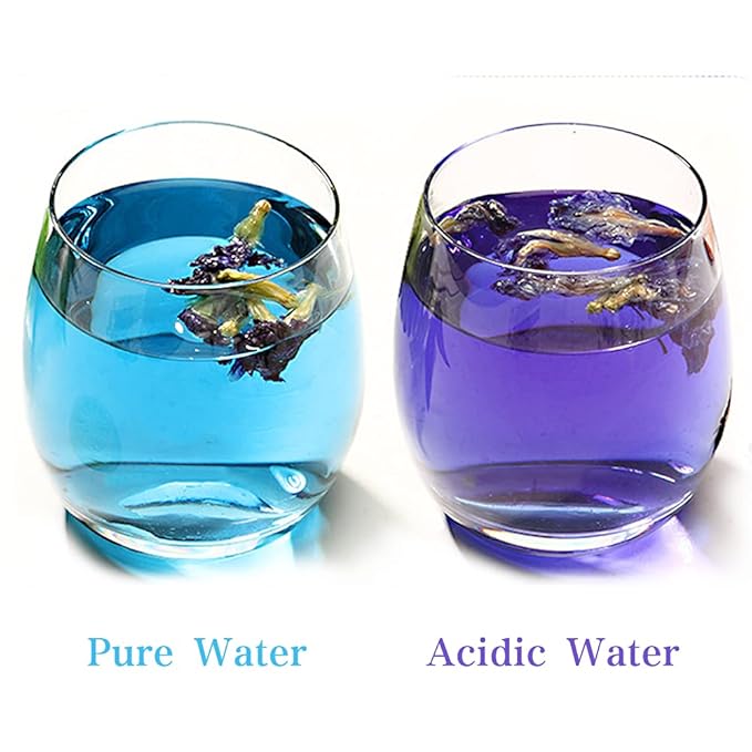 TIAN HU SHAN Butterfly Pea Flower Tea, Butterfly Pea Flowers Loose Leaf, 100% Natural Herbal Tea, 4 Ounce (Pack of 1) - Bloomnest