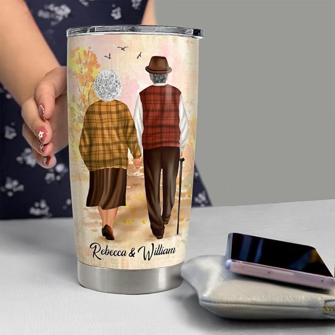 Personalized To My Husband Tumbler Custom Name 20oz 30oz Tumblers with Lid Gift for Couples Husband Wife Boyfriend Girlfriend Christmas Birthday Valentine Anniversary - Bloomnest