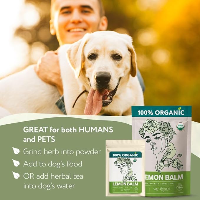 Super Value Pack 5 LB - Organic Lemon Balm Tea - Melissa Officinalis - Improve Sleep, Support Digestion, Lower Stress Levels - Bloomnest